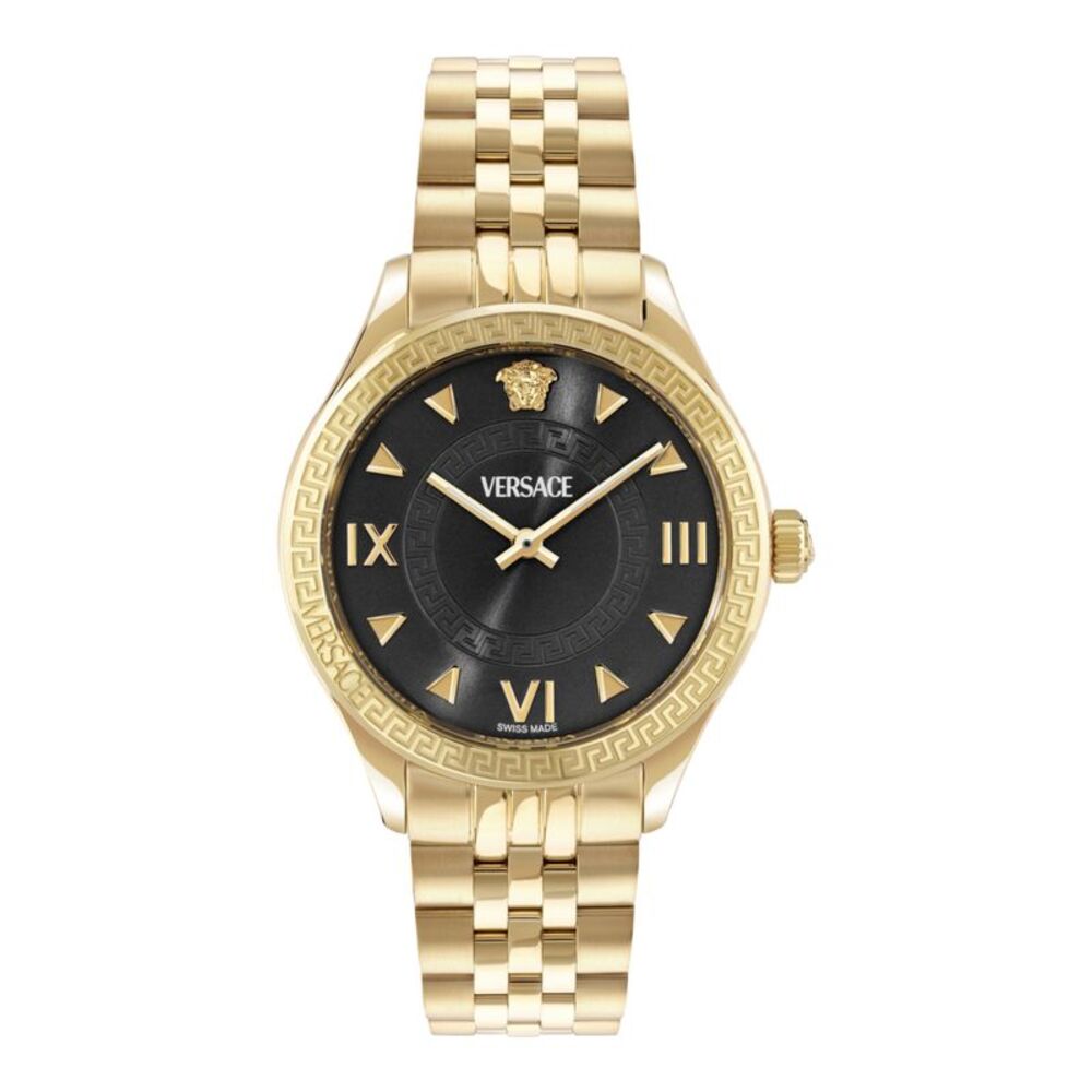 Versace Hellenyium Bracelet Watch Gold Womens